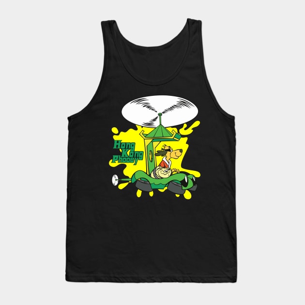 Hong Kong Phooey The Phooeymobile Helicopter Tank Top by joeysartworld